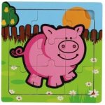 Teddies mini puzzle moje první zvířátka prasátko – Zbozi.Blesk.cz