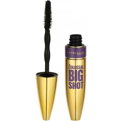 Maybelline řasenka pro maxi a prodloužení řas Collosal Big Shot Volum Express Black 9,5 ml – Hledejceny.cz