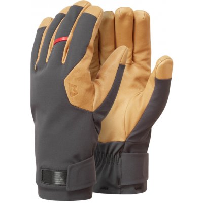 Mountain Equipment Direkt Glove šedá/hnědá – Zboží Mobilmania