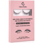 GloryStyles Sada 5 párů segmentových řas - NATURAL COLLECTION – Zboží Dáma