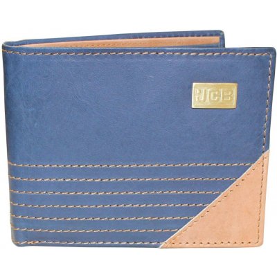 JCB kožená peněženka s ochranou RFID JCBNC 58 modrá – Zbozi.Blesk.cz