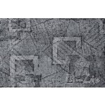 ITC Metrážový koberec Bossanova 95 tmavě šedá – Zboží Mobilmania