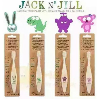 Jack N Jill dětský zubní kartáček Dino – Zboží Mobilmania