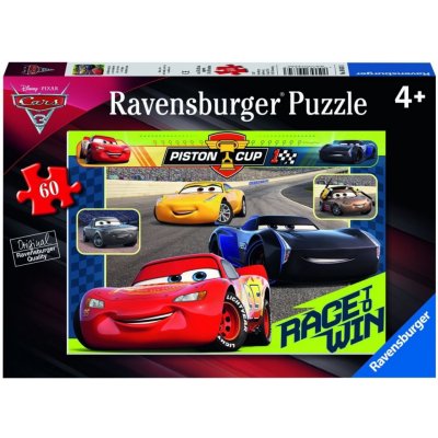 Ravensburger Dsiney Auta: Závod začíná 60 dílků – Hledejceny.cz