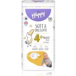 Bella Baby Happy Soft&Delicate 4+ Maxi Plus 9–15 kg 56 ks – Hledejceny.cz