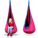 Neo-Sport Cocoon dětská houpačka/růžové závěsné křeslo s polštářem – Hledejceny.cz