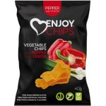 Enjoy Chips Smažené chipsy červená paprika jarní cibulka 40 g – Zbozi.Blesk.cz