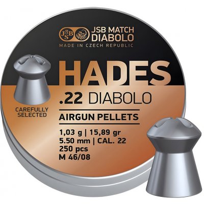 Diabolky JSB Match HADES 5,50 mm 250 ks – Zboží Dáma
