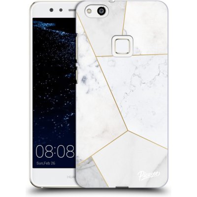 Pouzdro Picasee silikonové Huawei P10 Lite - White tile čiré – Zboží Mobilmania