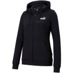 Puma ESS FULL-ZIP HOODIE W černá 586813-01 – Zboží Mobilmania