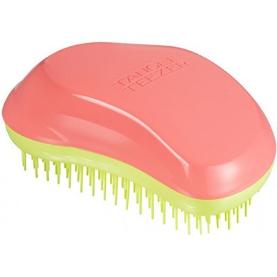 Tangle Teezer The Original kartáč na vlasy Salmon Pink Hyper Yellow 1 ks – Zbozi.Blesk.cz