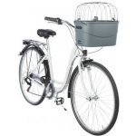 Trixie Plastový koš s drátěným víkem na řidítka šedý 42 x 39 x 30 cm 5kg – Zbozi.Blesk.cz