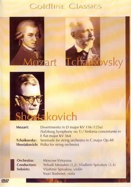 Goldline Classics - Mozart / Tchaikovsky / Shostakovich DVD