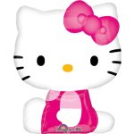 Fóliový balónek supershape Hello Kitty růžový – Zboží Mobilmania