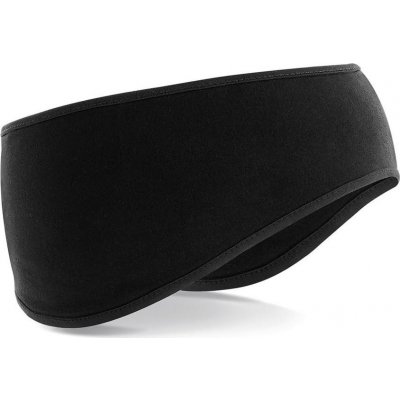Beechfield sportovní softshell čelenka s elastanem černá