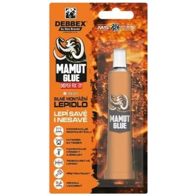 DenBraven Mamut glue DISPER FIX šedá 25 ml – Hledejceny.cz