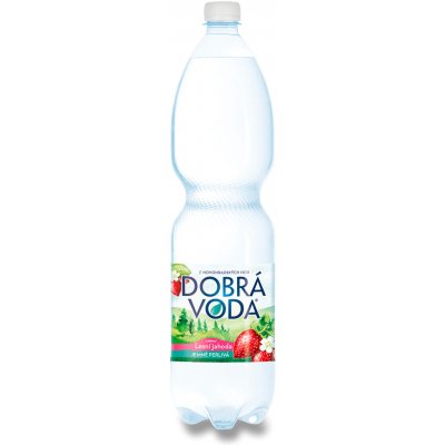 Dobrá voda jemně perlivá Lesní jahoda 6 x 1,5 l – Hledejceny.cz