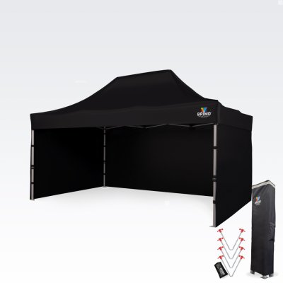 Brimo Premium Alu 3 x 4,5 m černý – Zboží Dáma