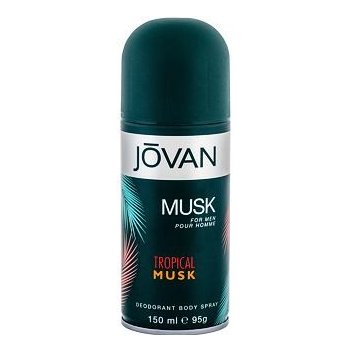 Jovan Tropical Musk Men deospray 150 ml