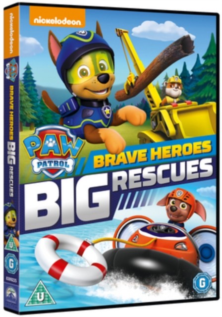 Paw Patrol: Brave Heroes, Big Rescues DVD