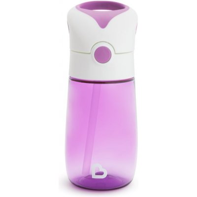 Munchkin Flip & Go hrnek s brčkem purple 355 ml – Hledejceny.cz