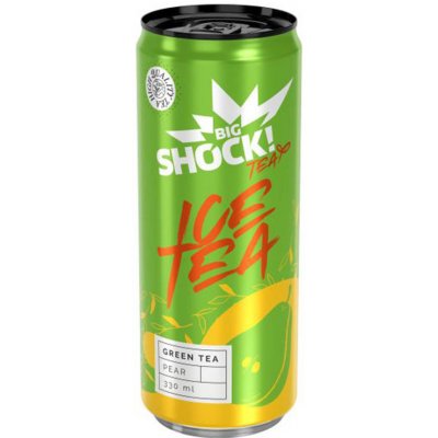 Big Shock! Ice Tea Green Tea Pear 330 ml – Zboží Dáma