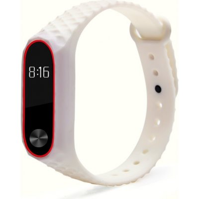 Xiaomi Mi Band 2 náhradní náramek Diamantový vzor Bílá MBSCZ-2DZBL – Zbozi.Blesk.cz