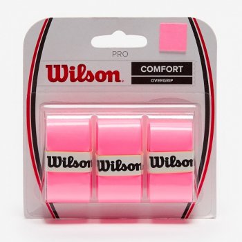 Wilson Pro overgrip 3ks růžová