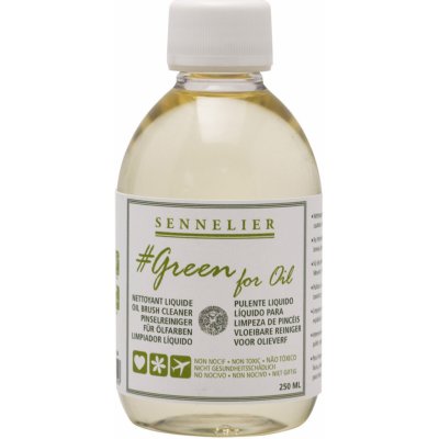 Ekologický čistič štětců Sennelier Green for Oil 250 ml – Sleviste.cz