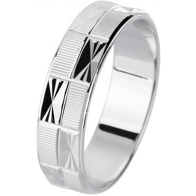 Bealio stříbrný snubní prsten BROUŠENÝ 03 00305 1490 – Hledejceny.cz