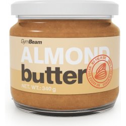 GymBeam Mandlové máslo jemné mandle 340 g