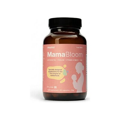 Mumo MamaBloom pro ženy po porodu 60 kapslí – Hledejceny.cz