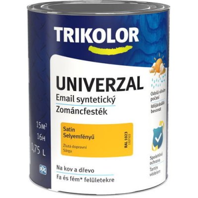 Trikolor Univerzal Email syntetický 0,75 l Černá – Hledejceny.cz