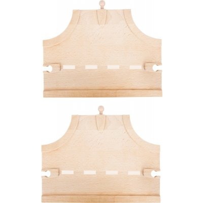 Small Foot Dřevěná autodráha T křižovatka – Zboží Mobilmania