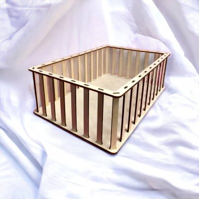 Dřevěný svět online Konstrukce pro vyplétaný košík obdélník 30x20 cm výška 10 cm – Zboží Dáma Dřevěný svět online Konstrukce pro vyplétaný košík obdélník 30x20 cm výška 10 cm – Zboží Dáma