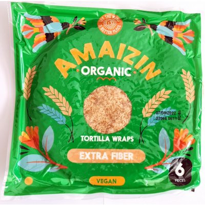 Amaizin bio Tortilly s vlákninou 240 g – Zboží Dáma