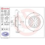 Brzdový kotouč BREMBO 08.C501.11 | Zboží Auto