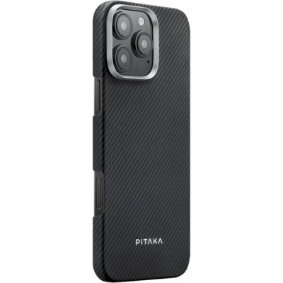 Pitaka MagEZ Case 5 MagSafe iPhone 16 Pro Max Black/Grey Twill – Zbozi.Blesk.cz