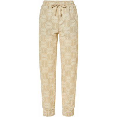 Esmara Dámské kalhoty LIDL vzorovaná/béžová – Sleviste.cz