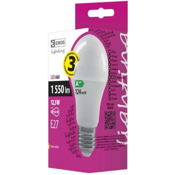 Emos LED žárovka Premium A60 A++ 12,5W E27 Teplá bílá