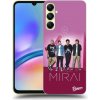 Pouzdro a kryt na mobilní telefon Samsung Picasee silikonové Samsung Galaxy A05s Mirai Pink černé