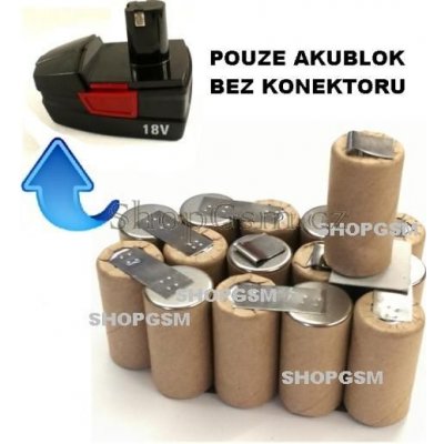 AEB Parkside X18V-1 KH3191 3000 mAh Ni-MH - KIT - neoriginální – Zboží Mobilmania