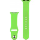Coteetci silikonový sportovní náramek pro Apple watch 42 / 44 mm zelený CS2086-GR