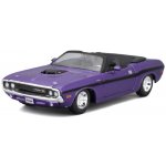 Maisto Dodge Challenger R T Convertible 1970 Purple 1:24 – Sleviste.cz