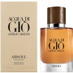 Giorgio Armani Acqua di Gio Absolu parfémovaná voda pánská 40 ml – Hledejceny.cz