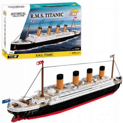 COBI 1929 Historical collection Zaoceánská loď R.M.S. TITANIC 1:450 – Hledejceny.cz