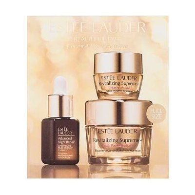 Estée Lauder Beautiful Eyes Repair + Lift + Hydrate : oční krém Revitalizing Supreme Youth Power Eye Balm 15 ml + pleťový krém Revitalizing Supreme Youth Power Creme 7 ml + pleťové sérum Advanced Nigh