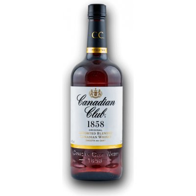 Canadian Club 1858 Original 40% 1 l (holá láhev) – Hledejceny.cz