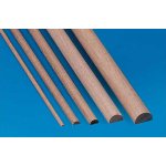 Krick Modelltechnik Lišta ořech půlkulatá 2.5x5 mm 1m – Zboží Dáma