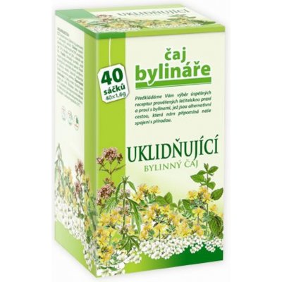 Bylinář Uklidňující čaj 40 x 1,6 g